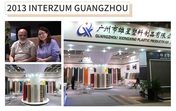 PVC Film Interzum Guangzhou exhibition